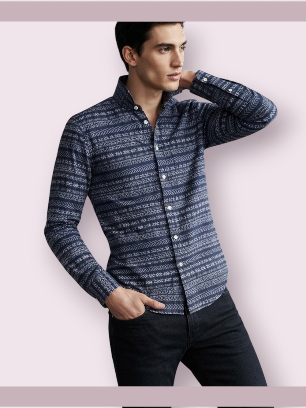 Club Monaco Slim Fit Button Down Shirt